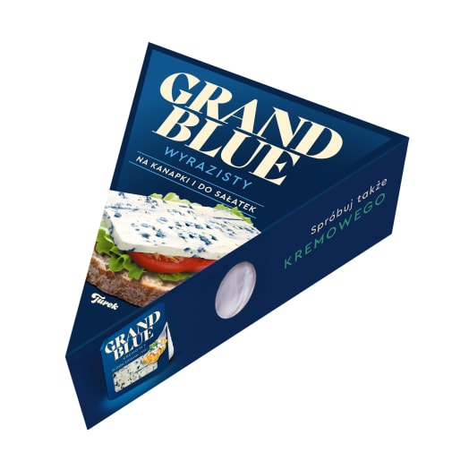 GRAND BLUE Ser z niebieską pleśnią wyrazisty