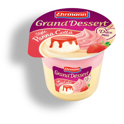 GRAND DESSERT Deser mleczny typu panna cotta